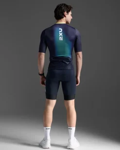 Aero Hex Tri Sleeved Top