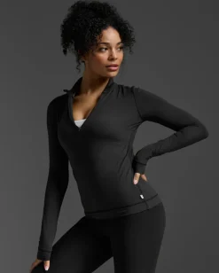 Flex 1/2 Zip Long Sleeve