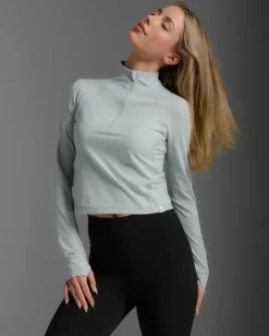 Flex Waffle 1/2 Zip Long Sleeve