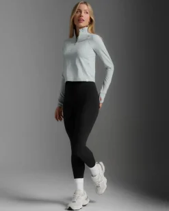 Flex Waffle 1/2 Zip Long Sleeve