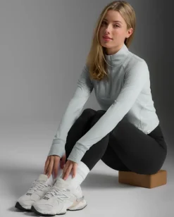 Flex Waffle 1/2 Zip Long Sleeve