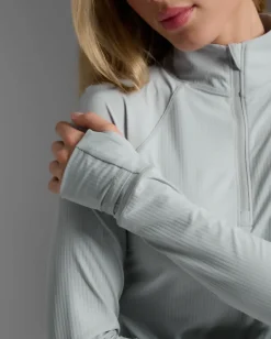 Flex Waffle 1/2 Zip Long Sleeve
