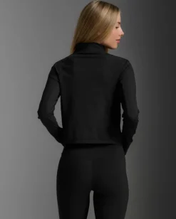 Flex Waffle 1/2 Zip Long Sleeve