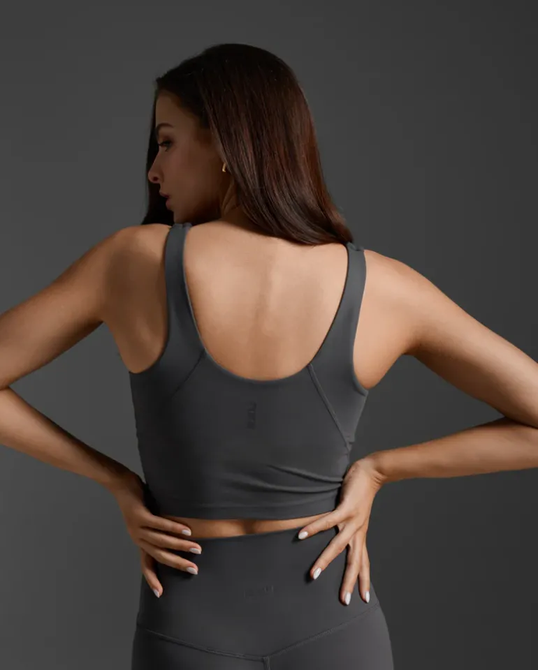 Fluid Longline Bra