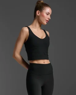 Fluid Longline Bra