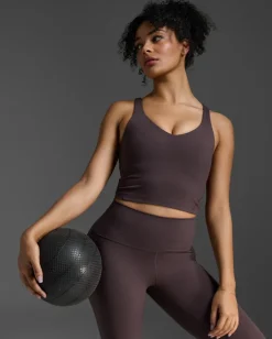 Fluid Longline Bra