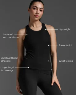 Fluid Ribbed Tank