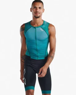 Light Speed Front Zip Trisuit