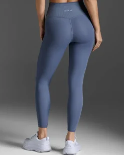Ribbed Hi-Rise Compression Tights