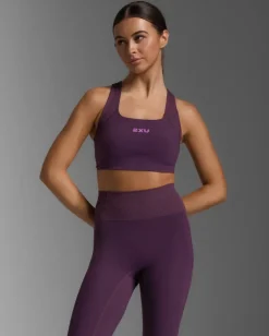 Ribbed Longline Low Impact Bra