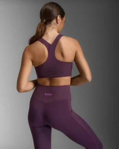 Ribbed Longline Low Impact Bra
