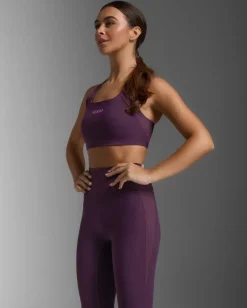 Ribbed Longline Low Impact Bra